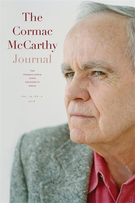 Cover of the Cormac McCarthy Journal