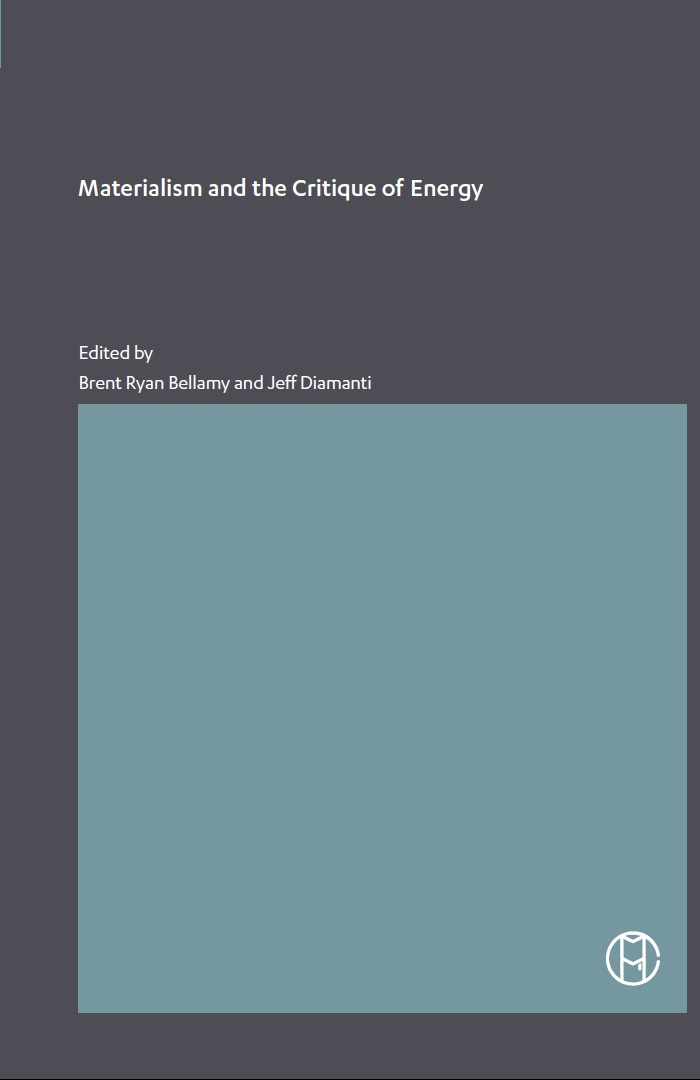 Cover of Materialism and the Critique of Energy